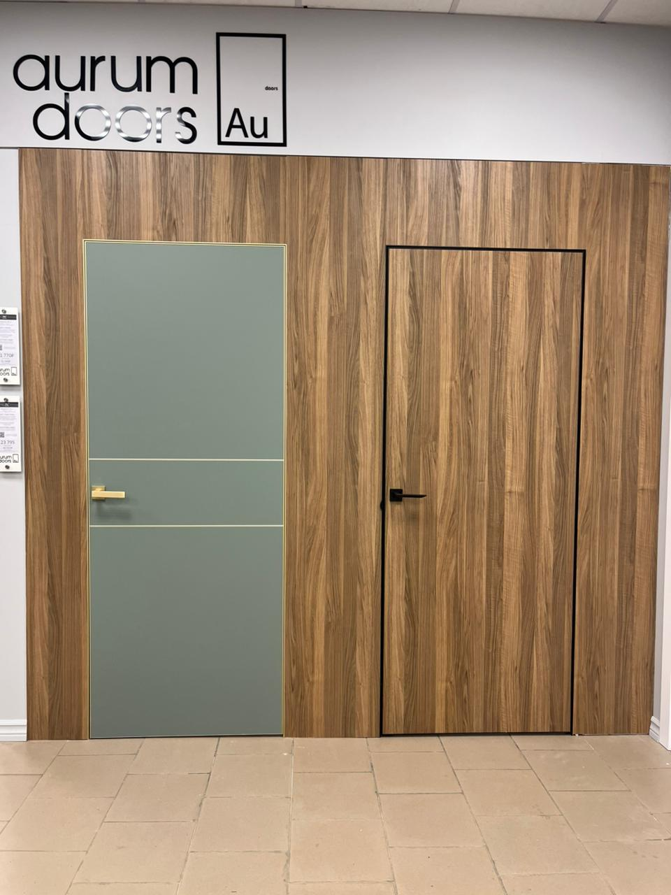 Бренд-секция «Aurum Doors» = <p>мкр-н Дубрава, кв-л 1, 54, пав. 45</p>